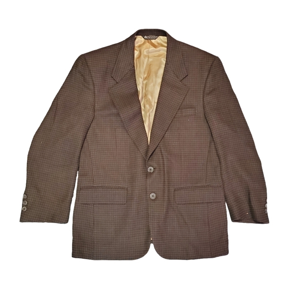 Christian Dior Blazer Monsieur Robinson's California Pure Virgin Wool Brown Coat
